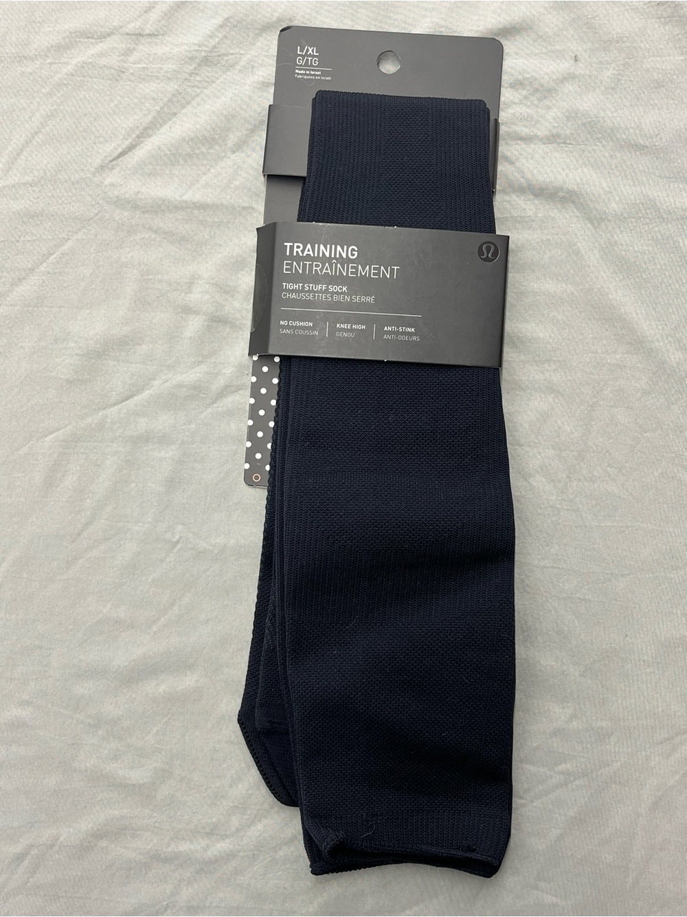 lululemon athletic- Training Tight Stuff Socks - L/XL New with Tags